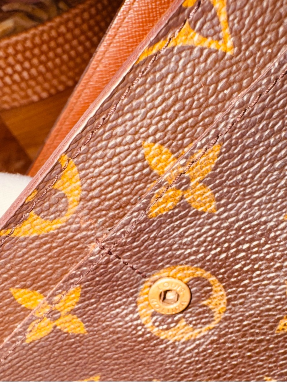 Louis Vuitton vintage monogram, long Sarah wallet - Picture 9 of 13